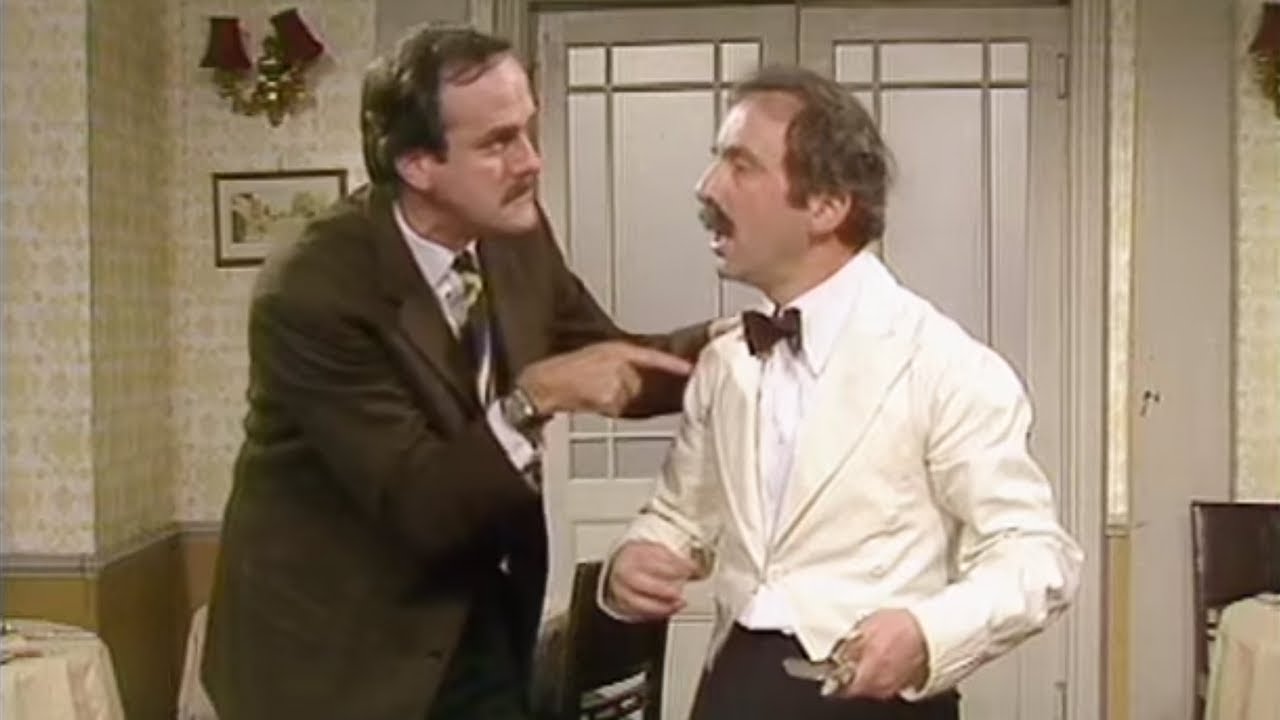 ...a scene from Fawlty Towers